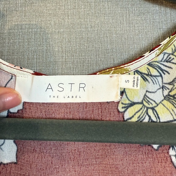 ASTR The Label Revolve Floral V-Neck Wrap Mini Dress - Picture 4 of 7